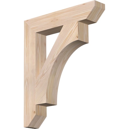 Ekena Millwork Westlake Slat Smooth Bracket, Douglas Fir, 3 1/2"W x 20"D x 24"H BKT04X20X24WTL06SDF